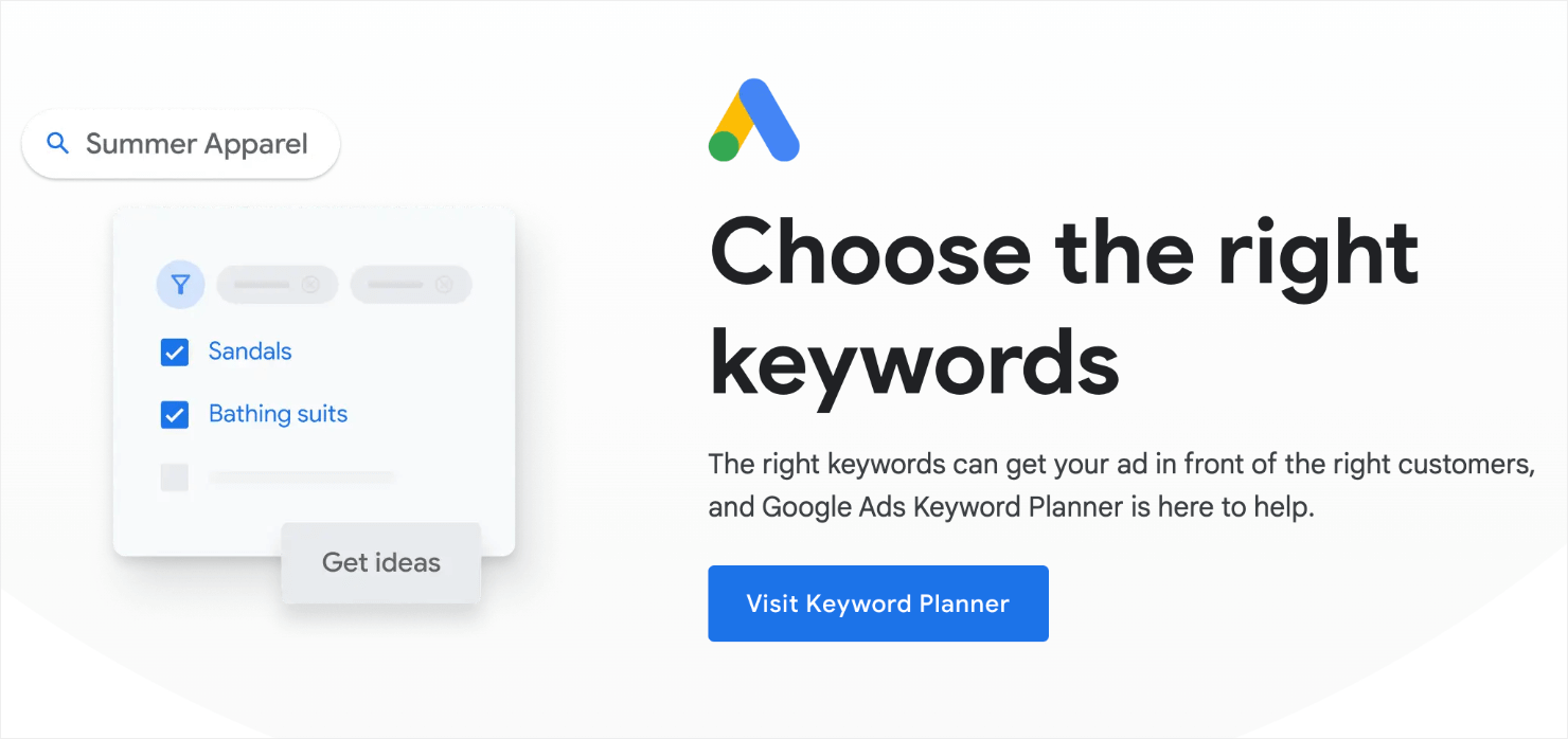 google ads planner for seo