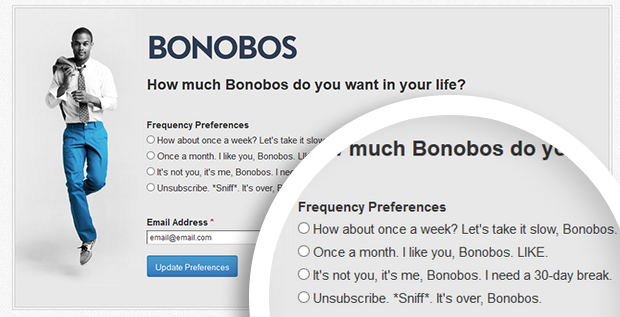 Bonobos Opt Down