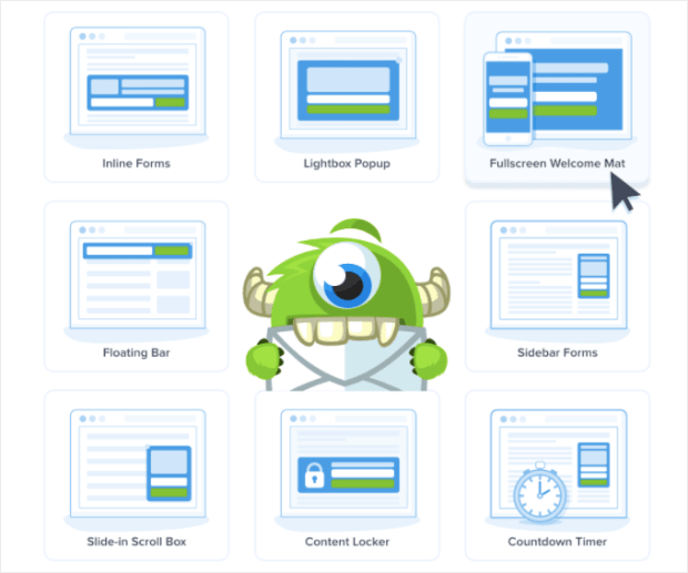 Campaign Types with OptinMonster