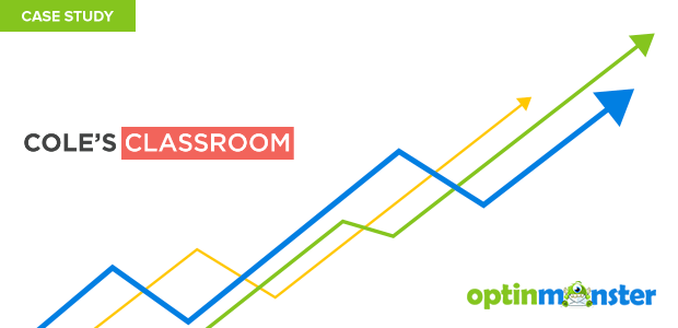 How Cole’s Classroom Added $55,494 In Sales Using OptinMonster