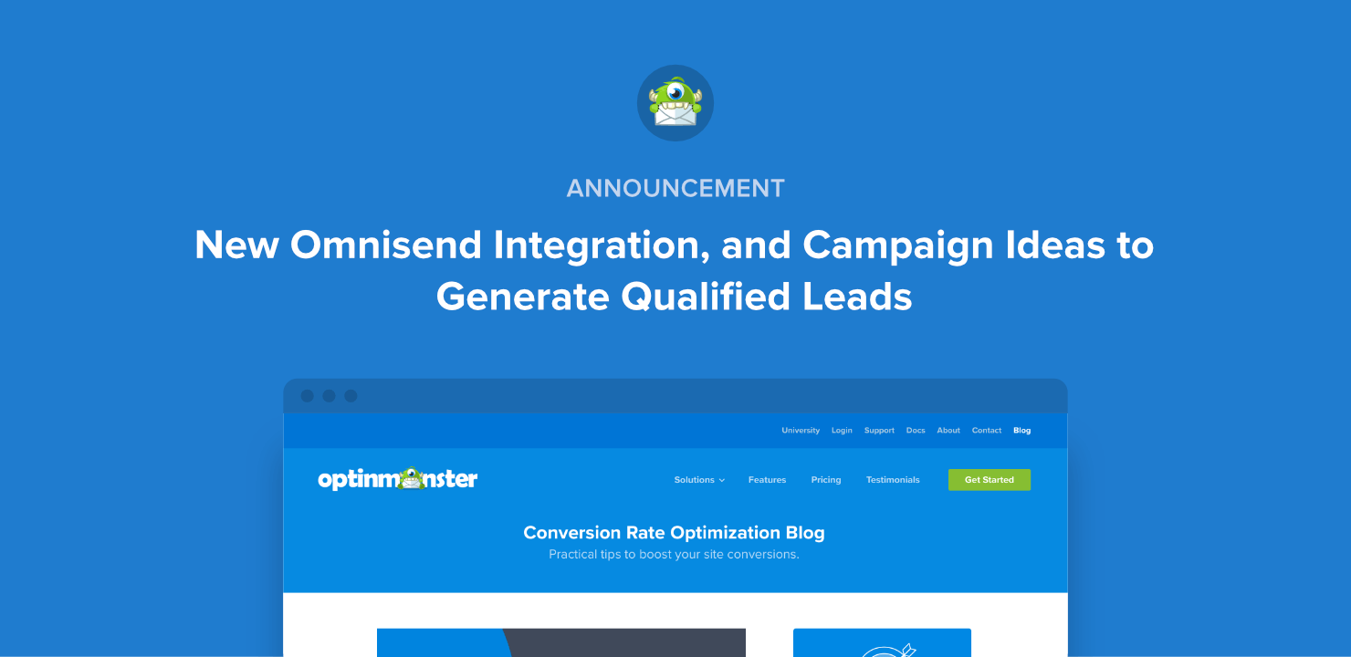 [Announcement] New Omnisend Integration, and Campaign Ideas to Generate Qualified Leads